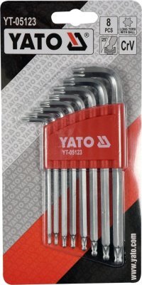 YATO sada klíčů torx T9-T40