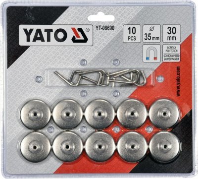YATO magnetické háčky 10ks