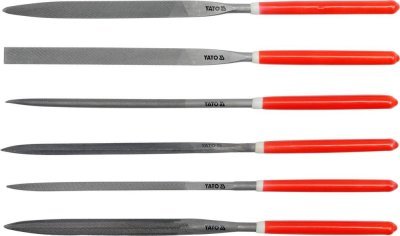 YATO sada pilníků jehlových 4 x 160 mm 6 ks