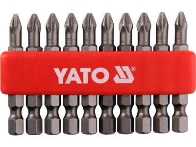 YATO bit křížový 1/4" PH2 x 50 mm 10 ks