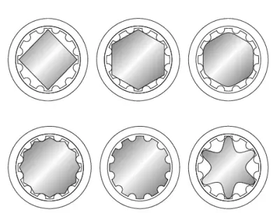 YATO nástavec SPLINE 1/2" 10 MM