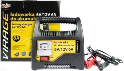 VIRAGE nabíječka autobaterií 6V/12V 6A
