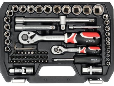 YATO Gola sada kombinovaná 1/2" a 1/4" 72 ks