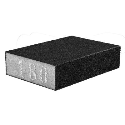 GRAPHITE brusná houba 70x25x100mm K180