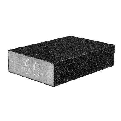 GRAPHITE brusná houba 70x25x100mm K60