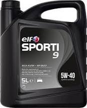 ELF SPORTI 9 5W40, 5l, motorový olej RENAULT/DACIA