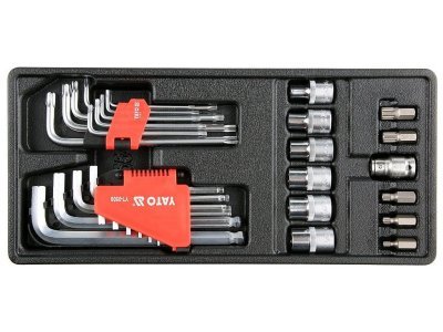 WKLAD DO SZUFLADY HEX,TORX, NASADKI 31CZ