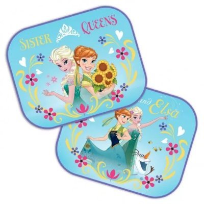 SEVEN Clona sluneční na boční okno FROZEN ANNA a ELSA 2ks