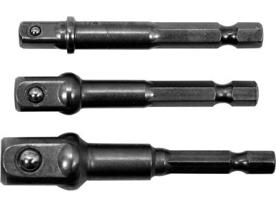 YATO Sada adaptérů pro hlavice 1/4", 3/8", 1/2"