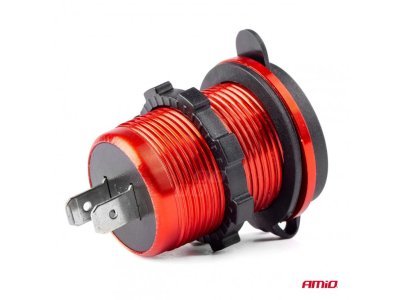 AMIO nabíječka 2x USB 12/24V
