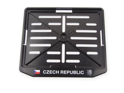 Podložka pod SPZ MOTO, vlajky ČR