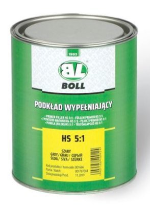 BOLL PLNÍCÍ PRIMER HS 5:1 ŠEDÝ 800 ml