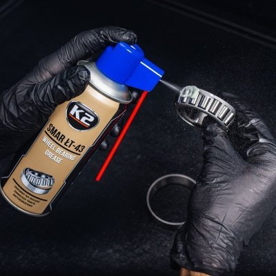 K2 Plastické mazivo pro valivá a kluzná ložiska 400ML