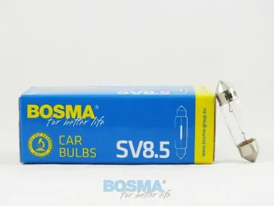BOSMA žárovka 12V C5W SV8,5 10x36