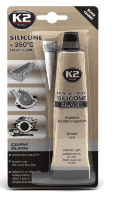 K2-SILIKON CZARNY 85G 350 ST.