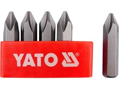 YATO sada bitu nárázavého šroubovače PH2 X 5 KS