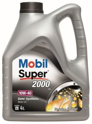 MOBIL 10W40 Super 2000, X1, 4 litr, motorový olej