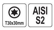 YATO bit 10 mm TORX T30 x 30mm