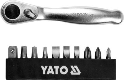 YATO sada ráčnových bitů 1/4 11 KS.