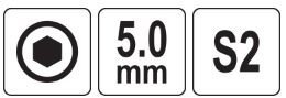 YATO šroubovák T imbus 5mm
