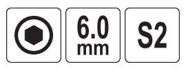 YATO šroubovák T imbus 6mm