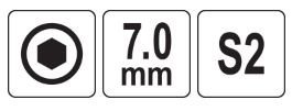 YATO šroubovák T imbus 7mm