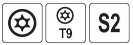 YATO šroubovák T torx T9