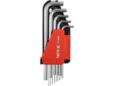 Yato Sada klíčů imbus 12 ks delší palcové
