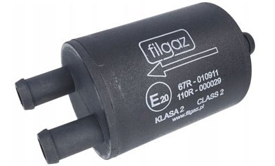 Filtr těkavé fáze FILGAZ - FLPG25 12/12x2 mm