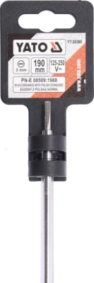 TESTER NAPĚTÍ 250 V 3X190 MM