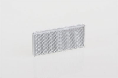 Odrazka bílá 90x40 mm samolepící