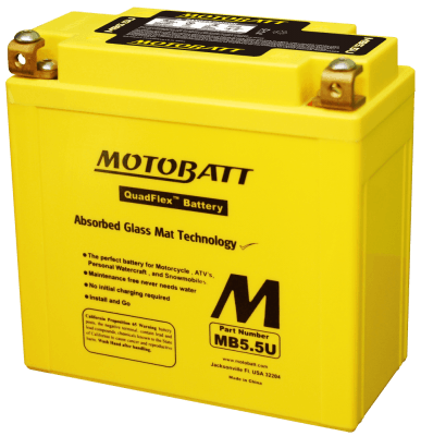 AKUMULATOR MOTO. 12V 5.5AH/90A P+ (WYM:135X60X130/130)