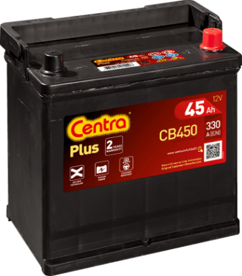 Autobaterie Centra Plus 45AH , 12V 330A ,CB450