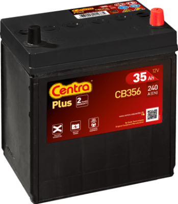 Autobaterie Centra Plus 35AH , 12V 240A , CB356