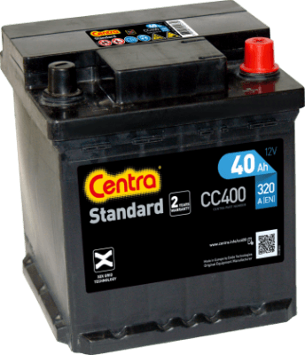 Autobaterie Centra Standard 40AH , 12V 320A ,CB450