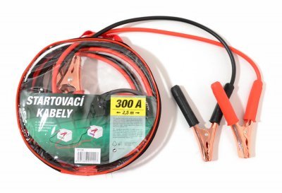 Startovací kabely Compass 300A 2,5m zipper bag