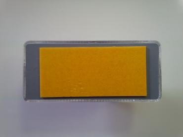 Odrazka 90x40 samolepící bílá