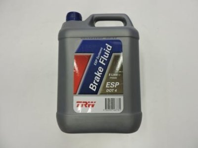 Brzdová kapalina TRW PFB445 DOT 4+ESP 5L
