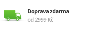 Doprava zdarma od 2999 Kč