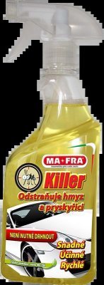 KILLER 500ml odstraňuje hmyz a pryskyřici - sprej