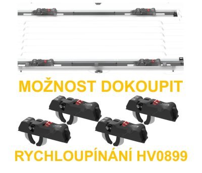 Střešní box HAKR Magic Line 400 šedý