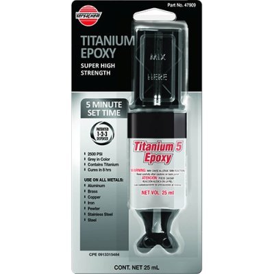 Dvousložkové epoxy lepidlo s obsahem titanu na hliník a kovy, Epoxy System - Titanium