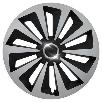 poklice 14" FOX RING SILVER/BLACK (sada 4ks)