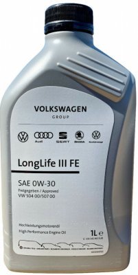 0W-30 LongLife III 504.00-507.00 1L