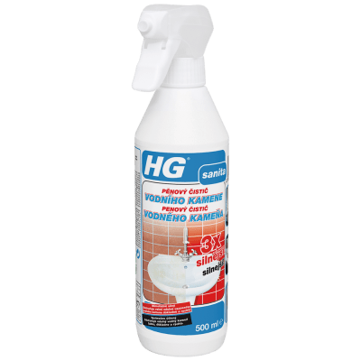 HG Pěnový čistič vodního kamene 3x silnější 500 ml