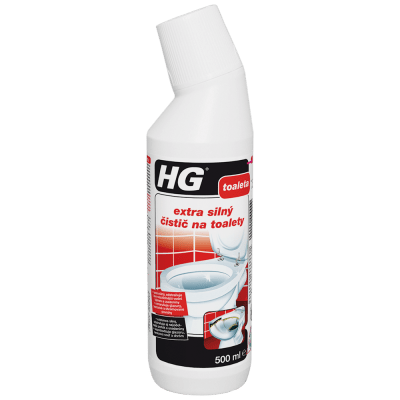 HG Extra silný čistič na toalety 500 ml
