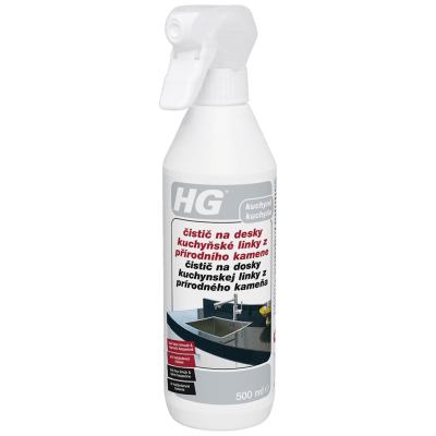 HG Čistič na desky kuchyňské linky z přírodního kamene 500 ml