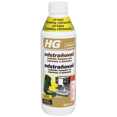 HG Odstraňovač vodního kamene pro espresso a kávovary 500 ml