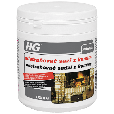 HG Odstraňovač sazí z komínu 500 ml