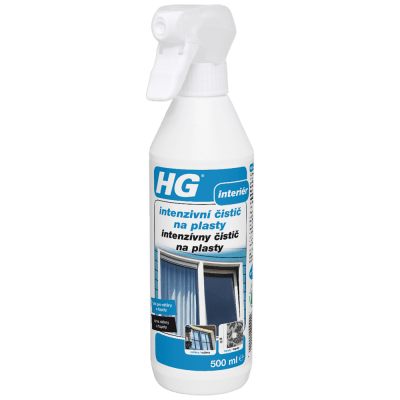 HG Intenzivní čistič na plasty (nátěry a tapety) 500 ml